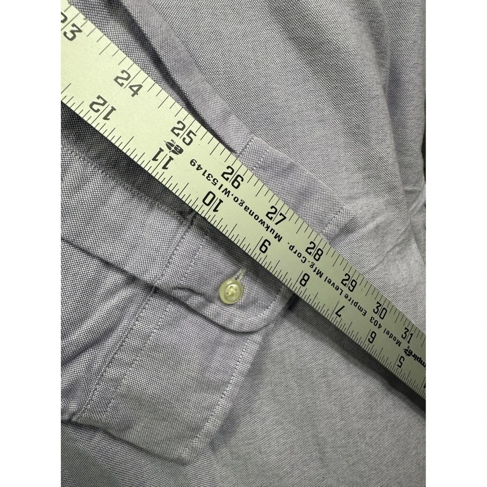 Polo Ralph Lauren Men 4XLT Classic Fit Oxford Shirt Purple Long Sleeve Button DW